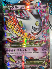 M Gengar EX XY166 - XY Promos Full Art Holo Promo English Pokemon TCG picture