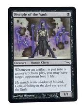Disciple of the Vault 1x MtG Mirrodin MRD LP Light Play Magic The Gathering picture