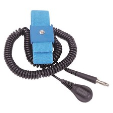 DESCO 09070 Wrist Strap,Silver Nylon,W 6 Ft Cord PK 5 picture