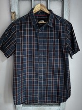 The North Face Men's Short Sleeve Plaid Button-Down Shirt Size M picture