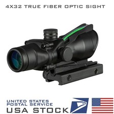 ACOG 4x32 True Fiber Optic Red Green Crosshair Illuminated Tactical Sight Scope picture