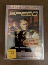 Speed (Keanu R, 2002, 2-Disc DVD Collector Set, Five Star Collection, Sealed) picture