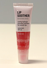 NEW Neutrogena Lip Soother Moisture Shine SPF 20 (Glaze 60) 0.35 oz. picture