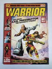 Warrior #1 (1982) UK Magazine 1st V for Vendetta Marvelman Miracleman Alan Moore picture