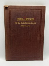 1927 / LINCOLN AT NEW SALEM By  Thomas P. Reep HC picture