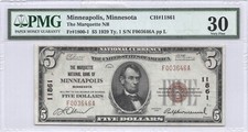 Empire NB of St Paul, MN $5.00 1929 PMG 25 Charter 12922 picture