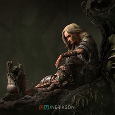 A Moment of Rest by Nerikson | Diorama | D&D | DnD | Print on Demand picture