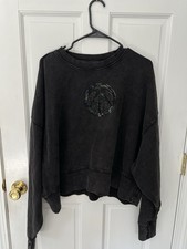 Size Large Pro Standard Woman’s Washington Wizards Black Crystalline Crew *NWT* picture