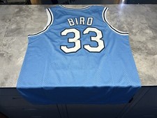NWOT Indiana State Sycamores NCAA Larry Bird Basketball Jersey Size Medium M #33 picture