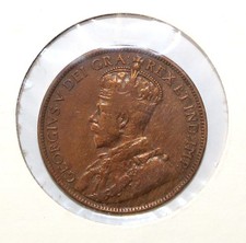 Canada 1915 1 Cent Large Cent F KM21  picture