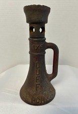 Vintage Antique DUFF PGH 1x6 Cast Iron Screw Jack Railroad/Barn/House Tool picture