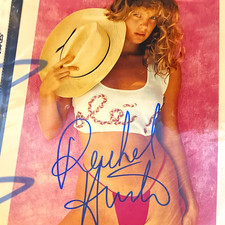 Rachel Hunter Signed Original Model Photo Autograph (Not Authenticated) picture