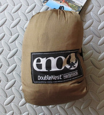 ENO Eagles Nest Outfitters DoubleNest Hammock Emerald/Khaki picture