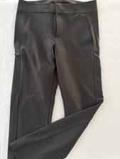 Athleta Stellar Trouser Pants Mid Rise Stretch Pockets Straight Leg Women's 8 picture