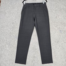 BYLT Kinetic Pants mens 31x30 dark gray grey performance picture