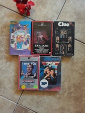 Lot Of 5 Betamax Tapes-Clue The Movie/Top Gun/Stripes/My Little Pony/Body Double picture