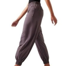 Athleta Savannah Jogger Pull On Pants Dusk Violet 798621 Athletic Womens Size 12 picture
