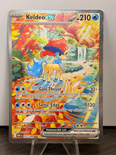 Pokémon TCG Keldeo ex 167/086 SV: White Flare Full Art Holo EN -NM- picture