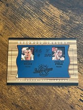 2001-02 Upper Deck Inspirations Reggie Miller / Jermaine O'Neal Hardwood Imagery picture