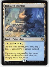 Hallowed Fountain 265 Rare Lorwyn Eclipsed Magic: The Gathering Near Mint picture
