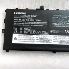 Genuine 01AV494 01AV430 Battery for Lenovo ThinkPad X1 Carbon 5th 6th Gen 57WH picture