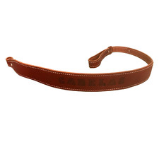 Custom Leather Padded Gun Sling Personalized Leather Strap Customized Amish Name picture