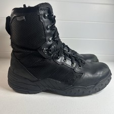 Danner Scorch Mens Boots Sz 9 D Black 8” Combat Breathable Tactical Side Zip picture