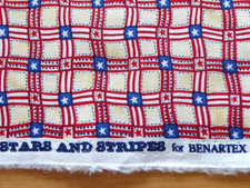 Stars & Stripes Benartex Americana Fat Quarter Fabric Quilt Cotton picture