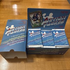 🔥RARE Unopened Box 1989 Action Packed Football Box Regional Series 35 Packs🔥 picture