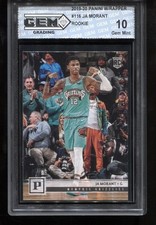 Ja Morant RC 2019-20 Panini #116 Young Dolph Rookie GEM MINT 10 picture