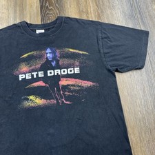 Vintage Pete Droge Shirt Mens XL Black Spacey And Shakin 1998 Tour Concert Tee picture