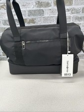 Samsonite Drop-Bottom Weekender Duffel, Black picture