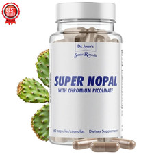 Santo Remedio Super Nopal Capsules Plant Blend Chromium 60Ct 30 Servings picture