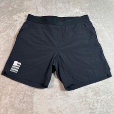 NWOT Ten Thousand Men Tactical 7 inch Short L Black Ripstop Liner Flag Patriotic picture