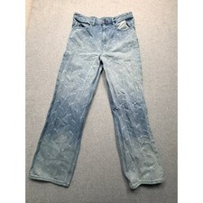 PUMA Asap Rocky X Laser Monogram Denim Pants Mens Blue Casual Pants 63342801 picture