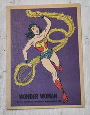 1974 Wonder Bread Wonder Woman Comics Trading Card National Periodical Vintage picture
