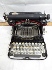 Clean Antique 1921 Corona 3 Three (Pre-Smith) Portable Folding Typewriter Fold picture