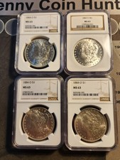 Morgan Silver Dollar 1884 O NGC 63, ( 1 per order) picture
