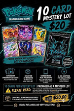 Pokémon TCG 10-Card Mystery Lot Raw (Potentially Graded Cards) picture
