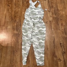 NWT Aerie Jumpsuit Romper Womens XL Grey Green Purple Loose Suit Camo picture
