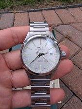Ball Fireman Enterprise Silver Dial Watch CIB 40mm picture