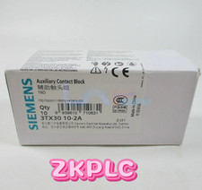 10PC / 1Box New For Siemens 3TX3010-2A 1NO Replaces (3TX4010-2A) Contactor Block picture