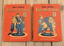 1950 Uncle Arthur’s Bedtime Stories Volumes 1 & 2 Arthur S Maxwell Hardcover picture