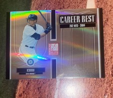 2005 Donruss Elite - Career Best Ichiro Suzuki #CB-14 Mariners # /1500 picture