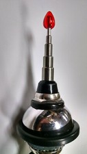 Hirschmann Style Red Tip Antenna Aerial fits Classic Porsche 356 Mercedes 190SL picture