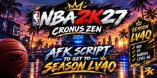 NBA 2K27 LEVEL 40 AFK SEASON PASS CRONUS ZEN SCRIPT📲 picture