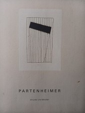 JURGEN PARTENHEIMER: PRINTS AND BOOKS Schreier Hardcover Art Book 1989 Germany  picture