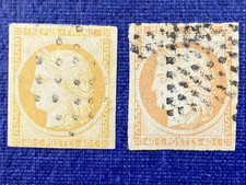 French Colonies 1871-72, Ceres, Scott Cat# 14, Used, Hinged, Color Variation. picture