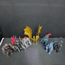 Massive Godzilla vs Kong Toy Figure Lot 7x Playmates  picture