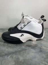 Reebok Answer IV 4 OG Allen Iverson White Black Men's Sz 8.5 151569 2012 No Box picture